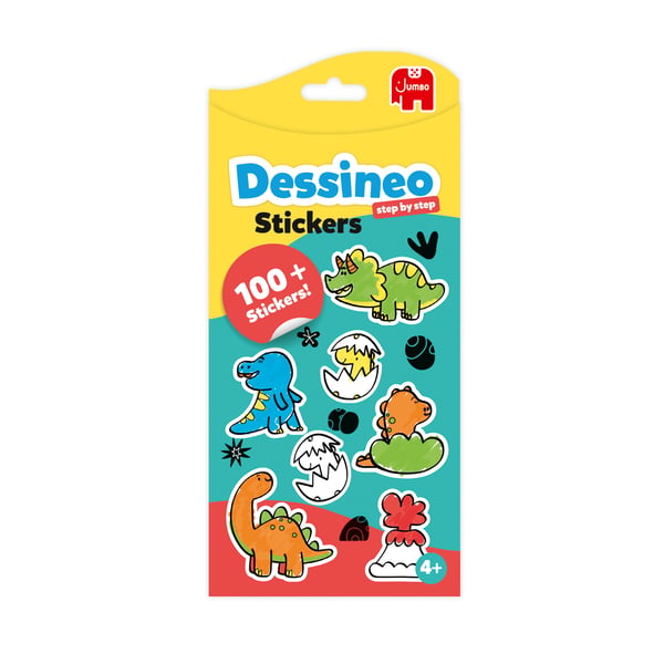 Dessineo Stickers Theme Pack - Dinosaurs