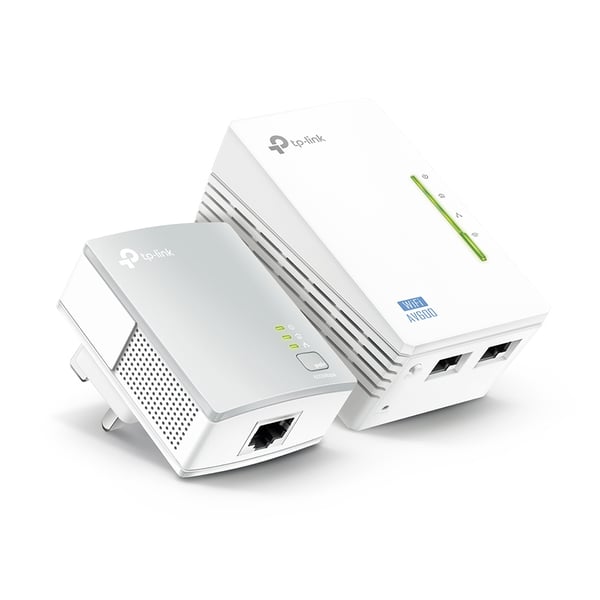 TP-Link TL-WPA4220 KIT 600 Mbit/s Nätverksansluten (Ethernet) Wi-Fi Vit 2 styck