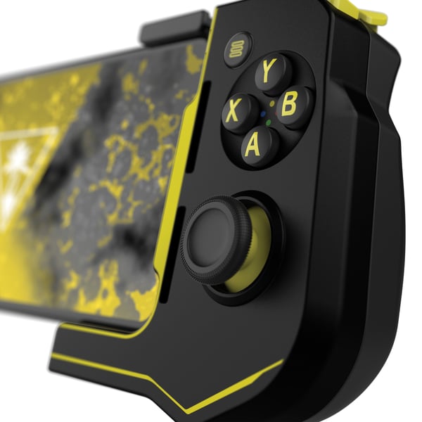Turtle Beach Atom Musta, Keltainen Bluetooth Pad-ohjain Analoginen/Digitaalinen Android