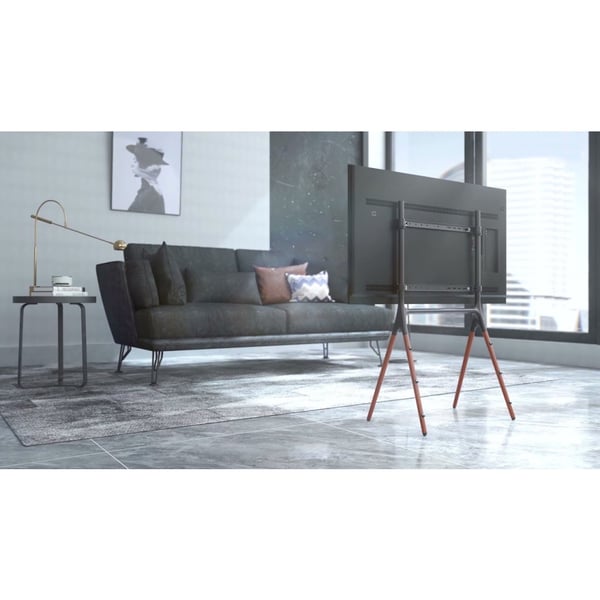 Techly ICA-TR19 TV-kiinnike 177,8 cm (70") Saksanpähkinä