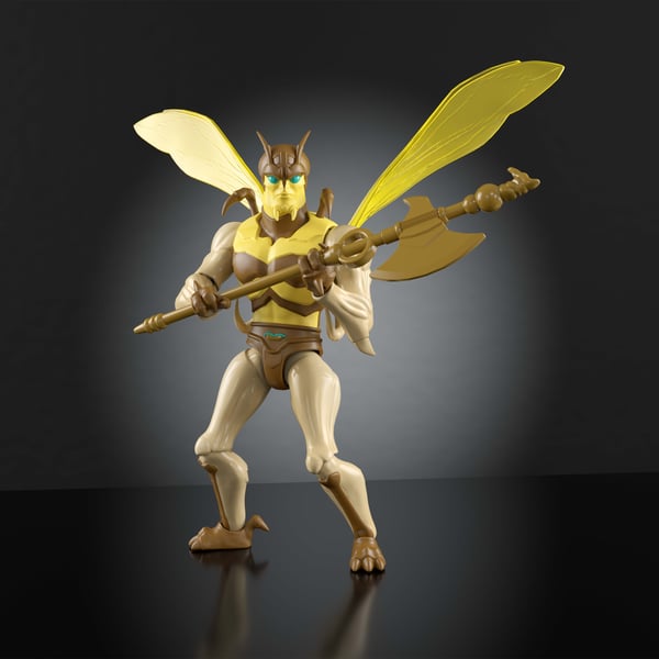 Masters of the Universe Origins 200X Cartoon Collection Buzz-Off 14 cm actionfigur MOTU-leksak
