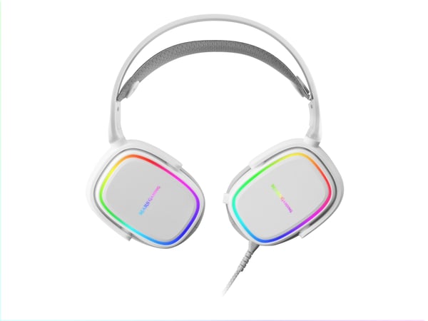 Mars Gaming MHAXW hörlur och headset Kabel Huvudband Samtal/musik Vit