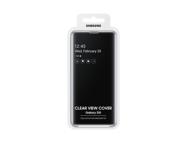 Samsung EF-ZG973 matkapuhelimen suojakotelo 15,5 cm (6.1") Avattava kotelo Musta