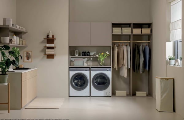 Haier HW100-B14367U1 vaskemaskine Front-læsning 10 kg 1400 rpm Hvid