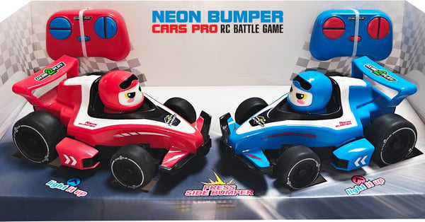 Gear2Play RC Neon Bumper Cars Pro Duoset