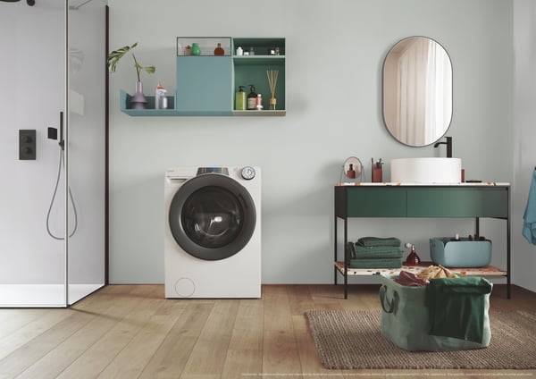 Candy RapidÓ PRO RP 486BWMR9/1-S vaskemaskine Front-læsning 8 kg 1400 rpm Hvid