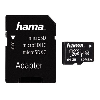 Hama microSDXC 64GB UHS-I Klass 10