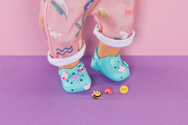 BABY born Shoes with Pins 2pairs.43cm Dockskor