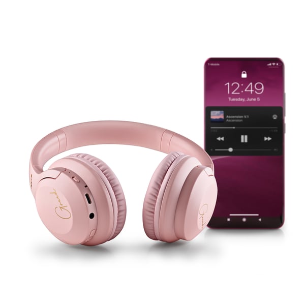 NGS ARTICA GREED Kuulokkeet Langallinen & langaton Pääpanta Puhelut/Musiikki USB Type-C Bluetooth Vaaleanpunainen