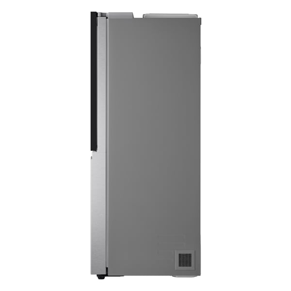LG InstaView GSXV90MBAE side-by-side køle-fryseskab Fritstående 635 L Rustfrit stål