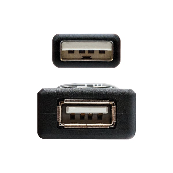 Nanocable 10.01.0211 USB-kabel USB 2.0 5 m USB A Sort