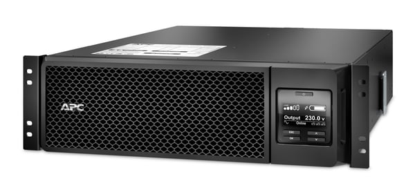 APC Smart-UPS On-Line UPS-enhed Dobbeltkonvertering (online) 5 kVA 4500 W 10 AC stikkontakt(er)