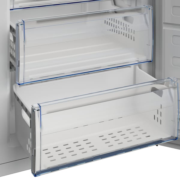 Beko RFSA240M41WN Stående fryser Fritstående 215 L Hvid