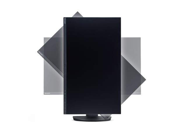 Sharp MultiSync 60006064 computerskærm 68,6 cm (27") 3840 x 2160 pixel 4K Ultra HD LCD Sort