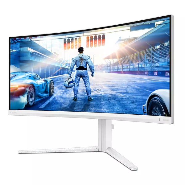 Philips 34IN 21:9 FAST VA 200HZ 3440X14 40 HAS 130MM HDMI X 2X 2.0 DP X tietokoneen litteä näyttö 86,4 cm (34") 3440 x 1440 pikseliä Valkoinen