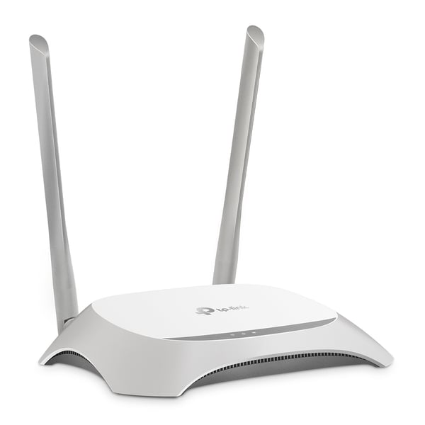 TP-Link TL-WR840N langaton reititin Nopea Ethernet Yksi kaista (2,4 GHz) Harmaa, Valkoinen