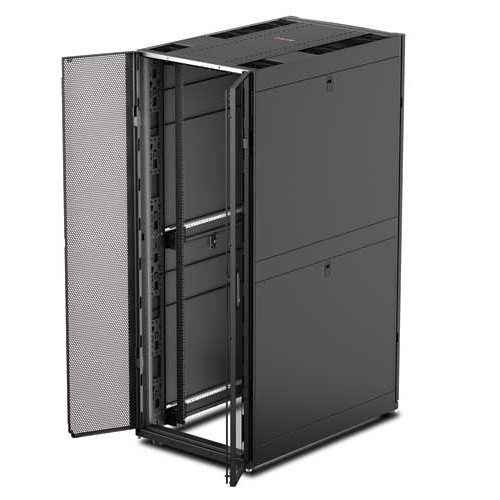 APC NetShelter SX 42U Fritstående reol Sort