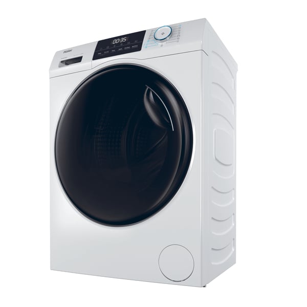 Haier HWD100-BP16929A vaskemaskine - tørretumbler Fritstående Front-læsning Hvid