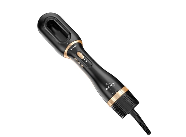 GA.MA Multistyler Gold Ion Airflow Musta, Kulta 1200 W 2 m