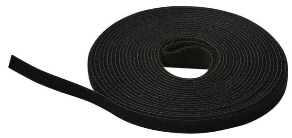 Lanview LVT125466 kabelsamler Krog og løkke kabelbinder Sort 1 stk Lanview LVT125466 kabelsamler Krog og løkke kabelbinder Sort 1 stk