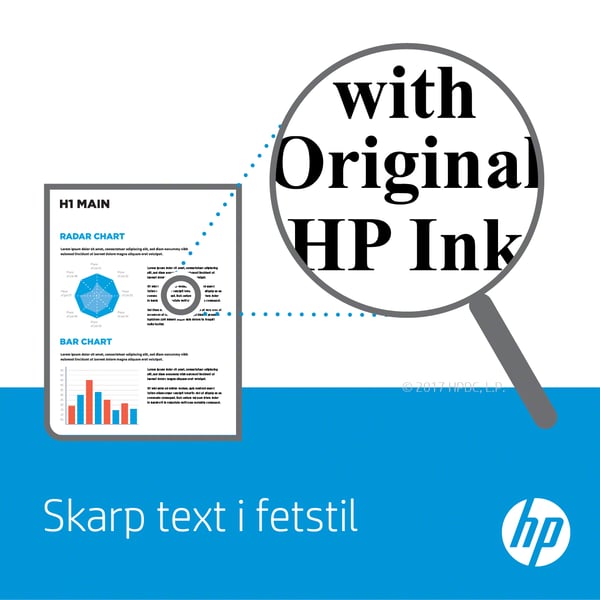 HP 903XL bläckpatroner 4 styck Original Hög (XL) avkastning Svart, Cyan, Magenta, Gul
