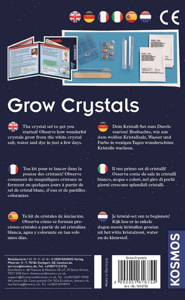 Kosmos Grow Crystals
