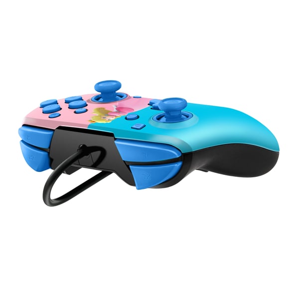 PDP Peach REMATCH Multifärg USB Spelplatta Nintendo Switch, Nintendo Switch OLED