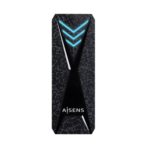 AISENS ASM2-RGB013B drevkabinet SSD kabinet Sort M.2