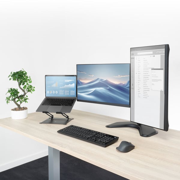 ACT AC8363 fäste och ställ till bildskärm 81,3 cm (32") Bord Svart