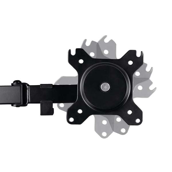 Trust GXT 1120 Mara Dual Monitor Arm 81,3 cm (32") Skrivebord Sort