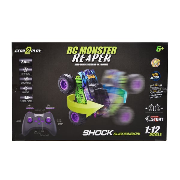 Gear2Play RC Reaper Apocalypse Monster Truck Radio-kontrolleret (RC) model Monster lasbil Elektrisk motor