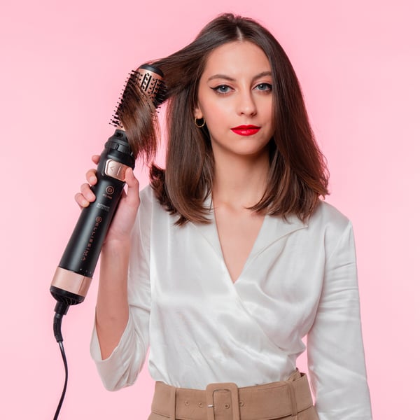 Bellissima BHS4 1100 Varmluftsborste Varm Svart, Rose Gold 1000 W