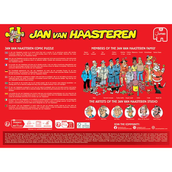 Jan van Haasteren - Vive la Mediterranean! (2000 pieces)