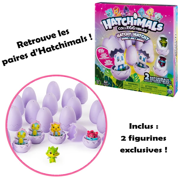 Hatchimals 6039765 hjernevrider Matchende kortspil