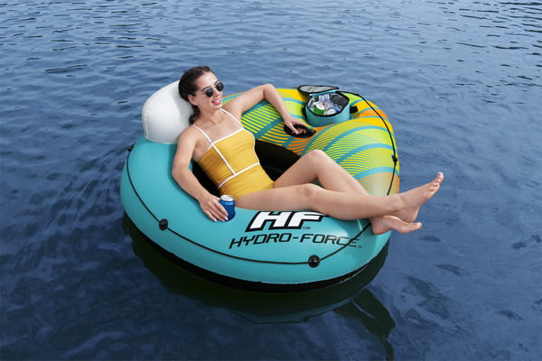 Bestway 43398 / 23 pool- och badmadrass Multifärg Monokromatiskt Badring