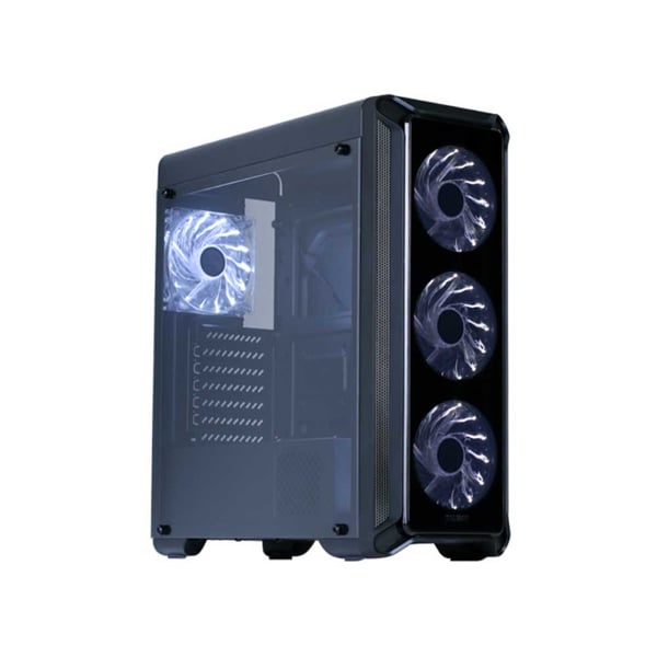 Zalman i3 Edge Midi-Tower - schwarz - Midi/Minitower - ATX Midi Tower Svart