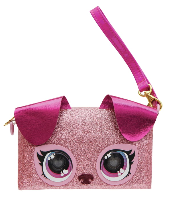 Purse Pets BAG INA PursePets Wristlet Puppy GML Fuchsia, Rosa Flicka Clutchväska