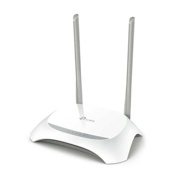 TP-Link TL-WR850N trådløs router Hurtigt ethernet Enkelt band (2,4 GHz) Grå, Hvid