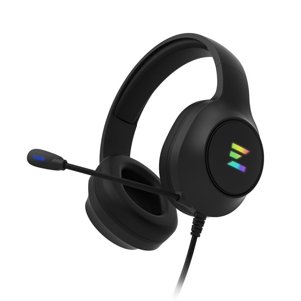 Zalman ZM-HPS310 BK hovedtelefoner/headset Ledningsført Spil Sort