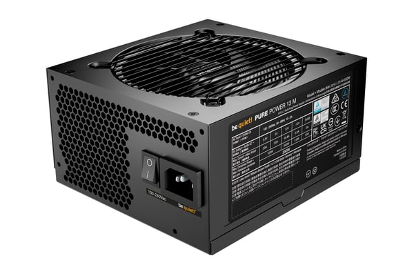 be quiet! Pure Power 13 M | 550W enhed til strømforsyning 20+4 pin ATX ATX Sort