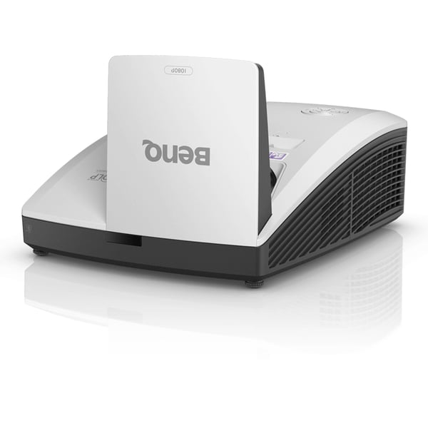 BenQ MH856UST+ Ultra short throw-projektor 3500 ANSI-lumen DLP 1080p (1920x1080) 3D kompatibilitet Svart, Vit