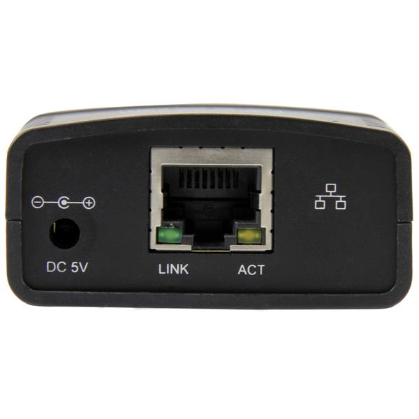 StarTech.com PM1115U2 tulostinpalvelin Ethernet LAN Musta