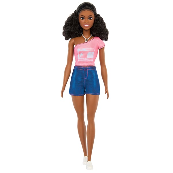 Barbie Mysteries: Beach Detectives, ”Brooklyn”-docka klädd i signaturoutfit med accessoarer