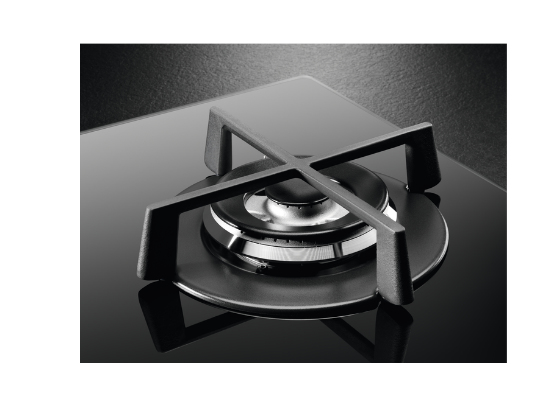 AEG HKB63320NB Sort Indbygget 60 cm Gaskomfur 3 zone(s)