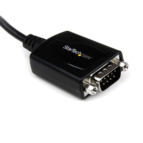 StarTech.com ICUSB2321X kabel kønsskifter DB-9 USB 2.0 A Sort