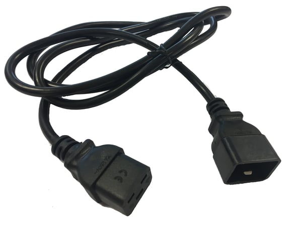 Salicru 663BA000002 el-ledning Sort 1,8 m C20 forbinder C19 forbinder