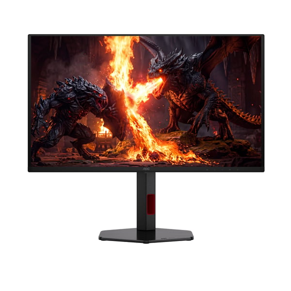 AOC G4 Q27G4ZDRAD platta pc-skärmar 67,3 cm (26.5") 2560 x 1440 pixlar Quad HD OLED Svart, Röd