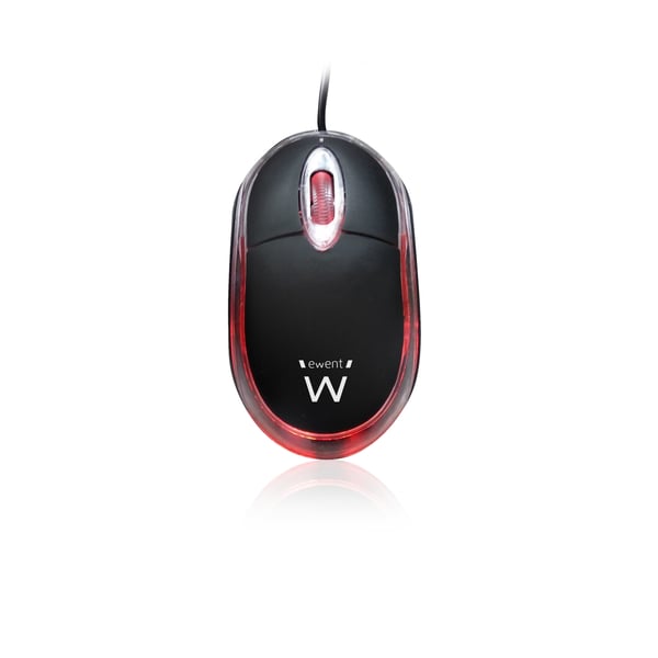 Ewent EW3174 datormöss Kontor Ambidextrous USB Type-A Optisk 1000 DPI