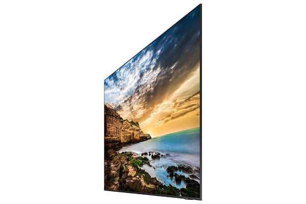 Samsung QE85T Platt skärm för digital skyltning 2,16 m (85") LCD 300 cd/m² 4K Ultra HD Svart Inbyggd processor Tizen 4.0 16/7