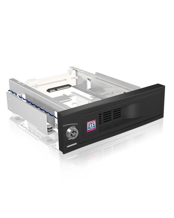 ICY BOX IB-168SK-B 13,3 cm (5.25") Bærerpanel Sort